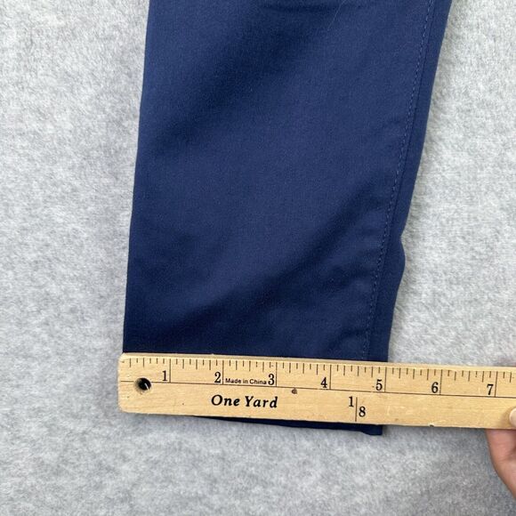 Lilly Pulitzer Worth Skinny Navy Blue Sateen Pants Jeans Women’s Size 2‎ Casual - Picture 9 of 16